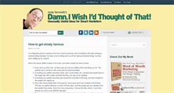 Desktop Screenshot of damniwish.com