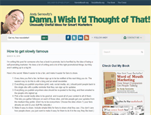 Tablet Screenshot of damniwish.com